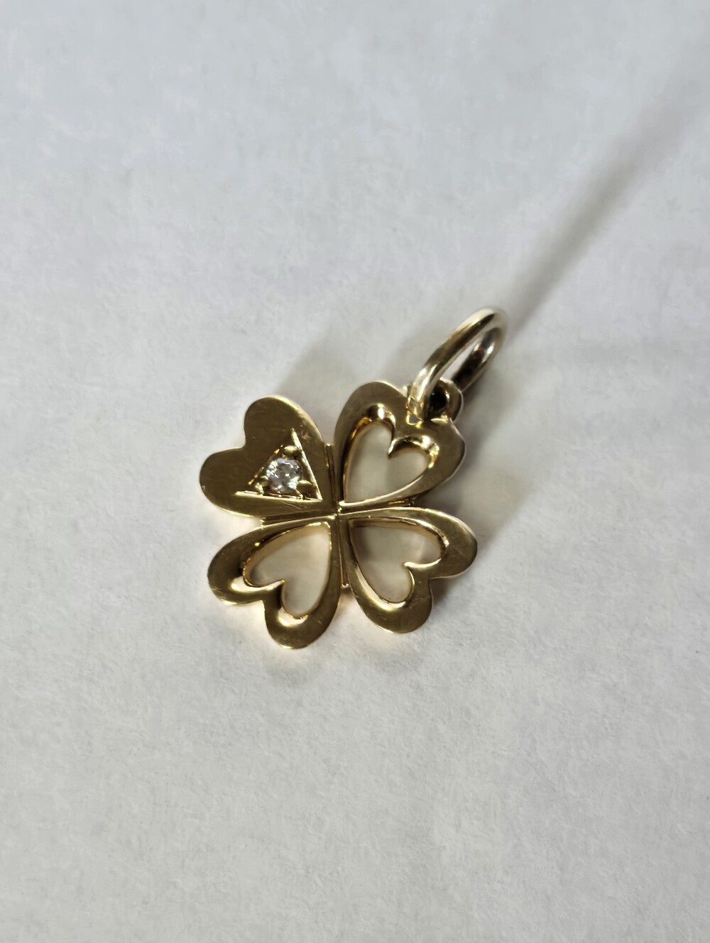 Pandora Gold Lucky Clover Charm